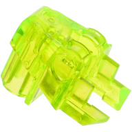 Lego Bionicle mozek, průhledná neonově zelená (4143502)